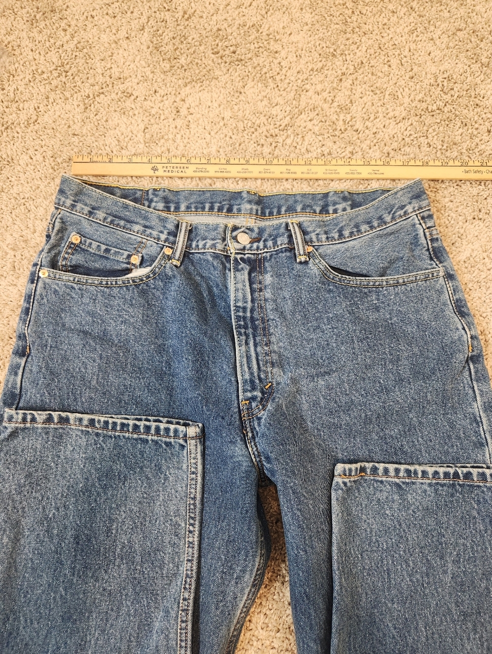 Levi’s Mens 550 Jeans Size 38x30 - Picture 5 of 7